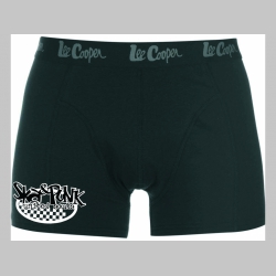 SKA Punk united Souls čierne trenírky BOXER s tlačeným logom, top kvalita 95%bavlna 5%elastan